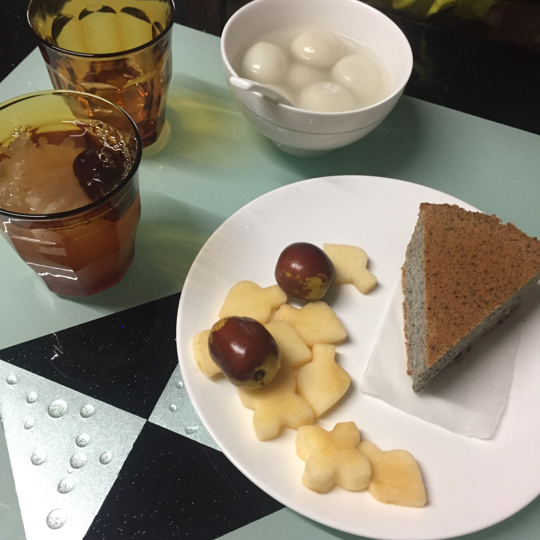 黑芝麻戚风