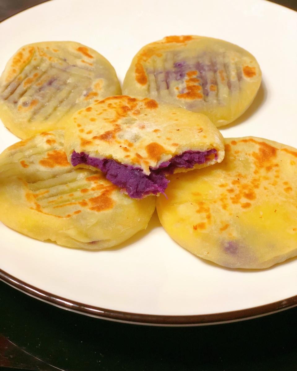 山药紫薯软饼 宝宝辅食食谱