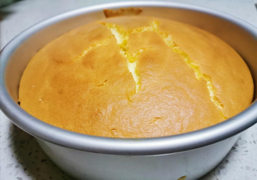 光波炉戚风蛋糕