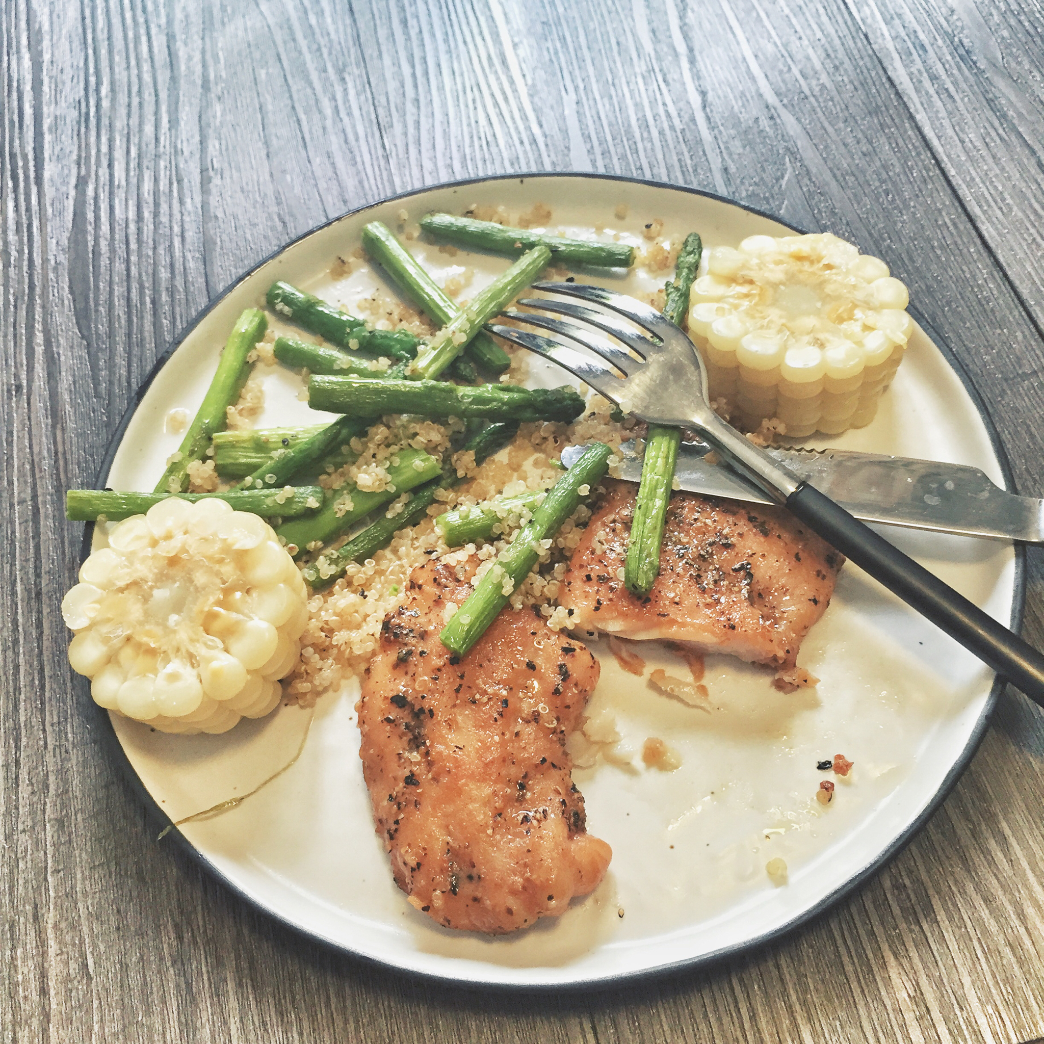 香煎龙利鱼——fit食谱系列