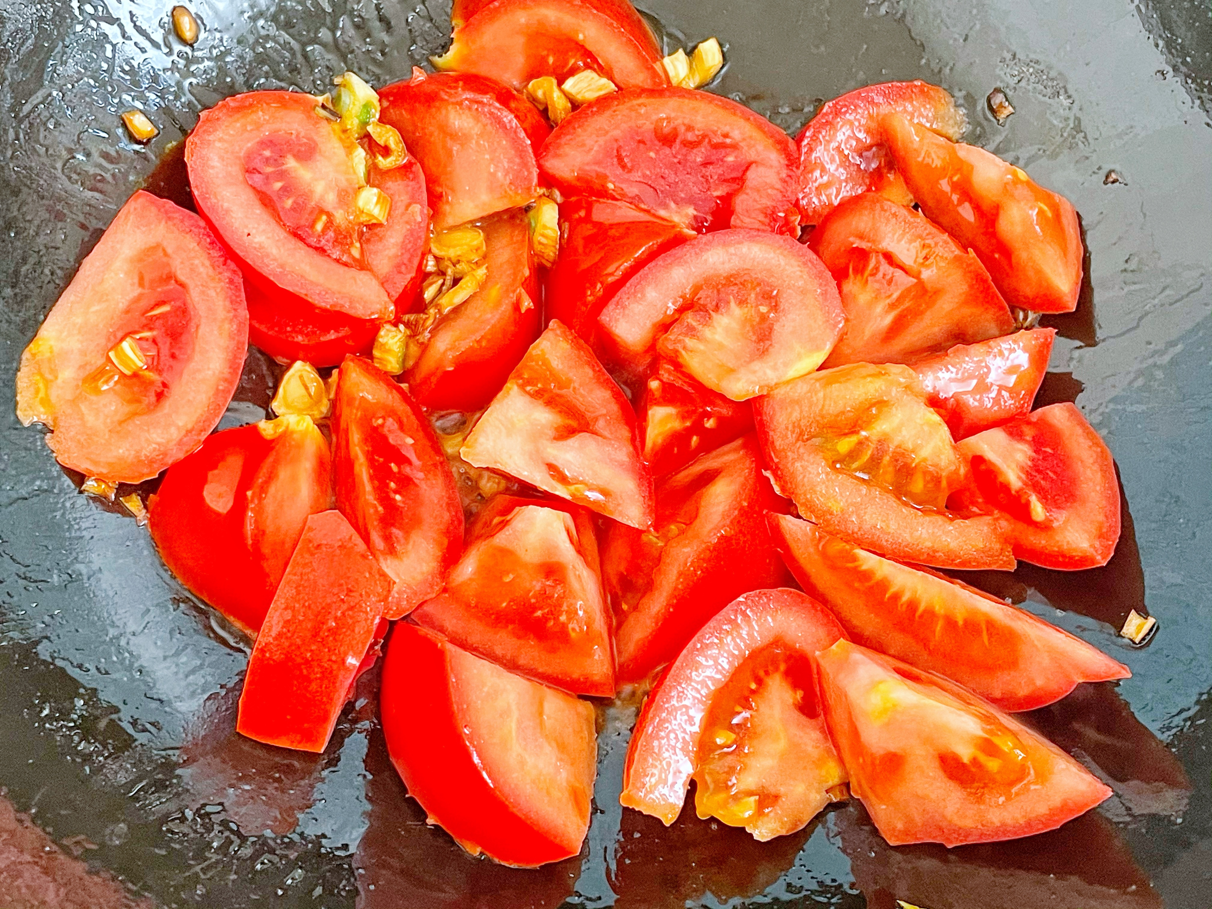低脂低卡减脂餐‼️家常快手菜‼️番茄金针菇‼️好吃不胖的做法 步骤5