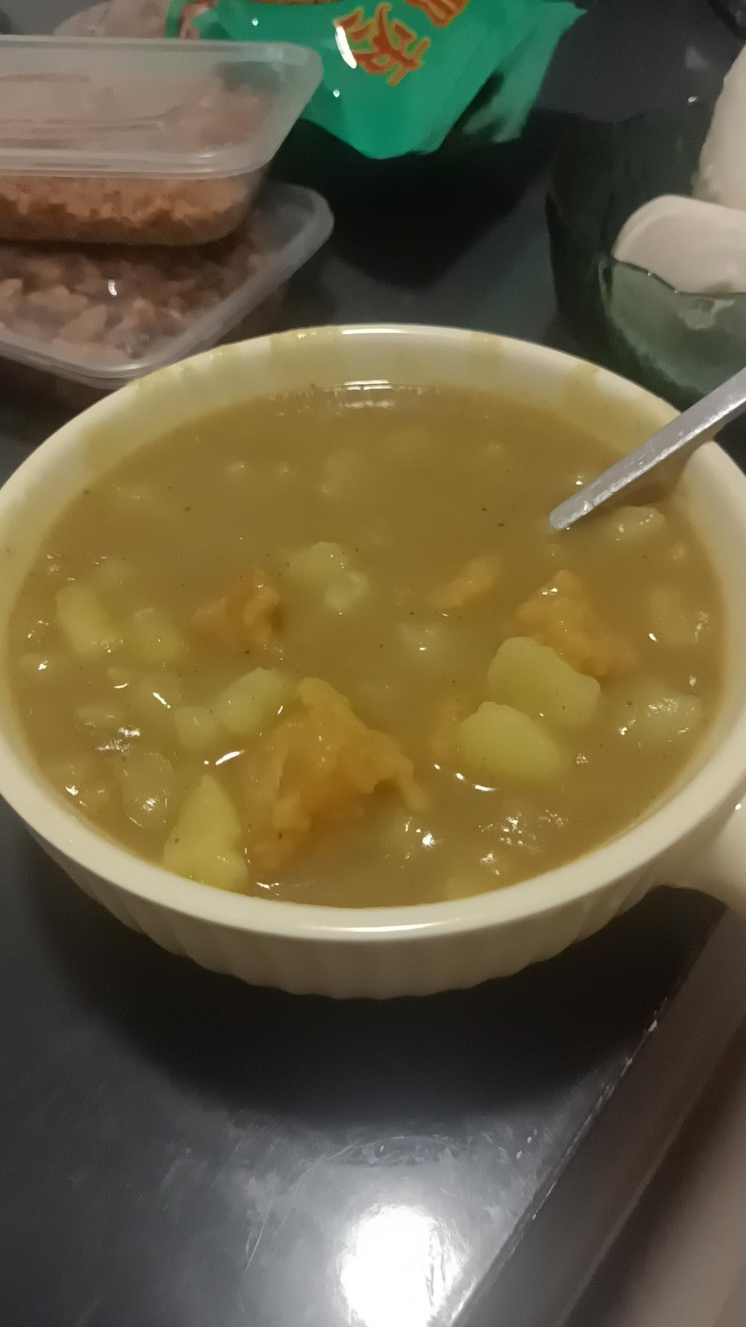 咖喱土豆鸡块