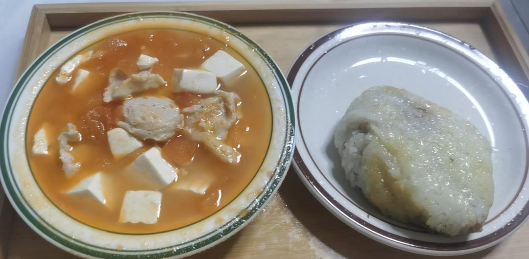 🍅番茄虾滑豆腐汤