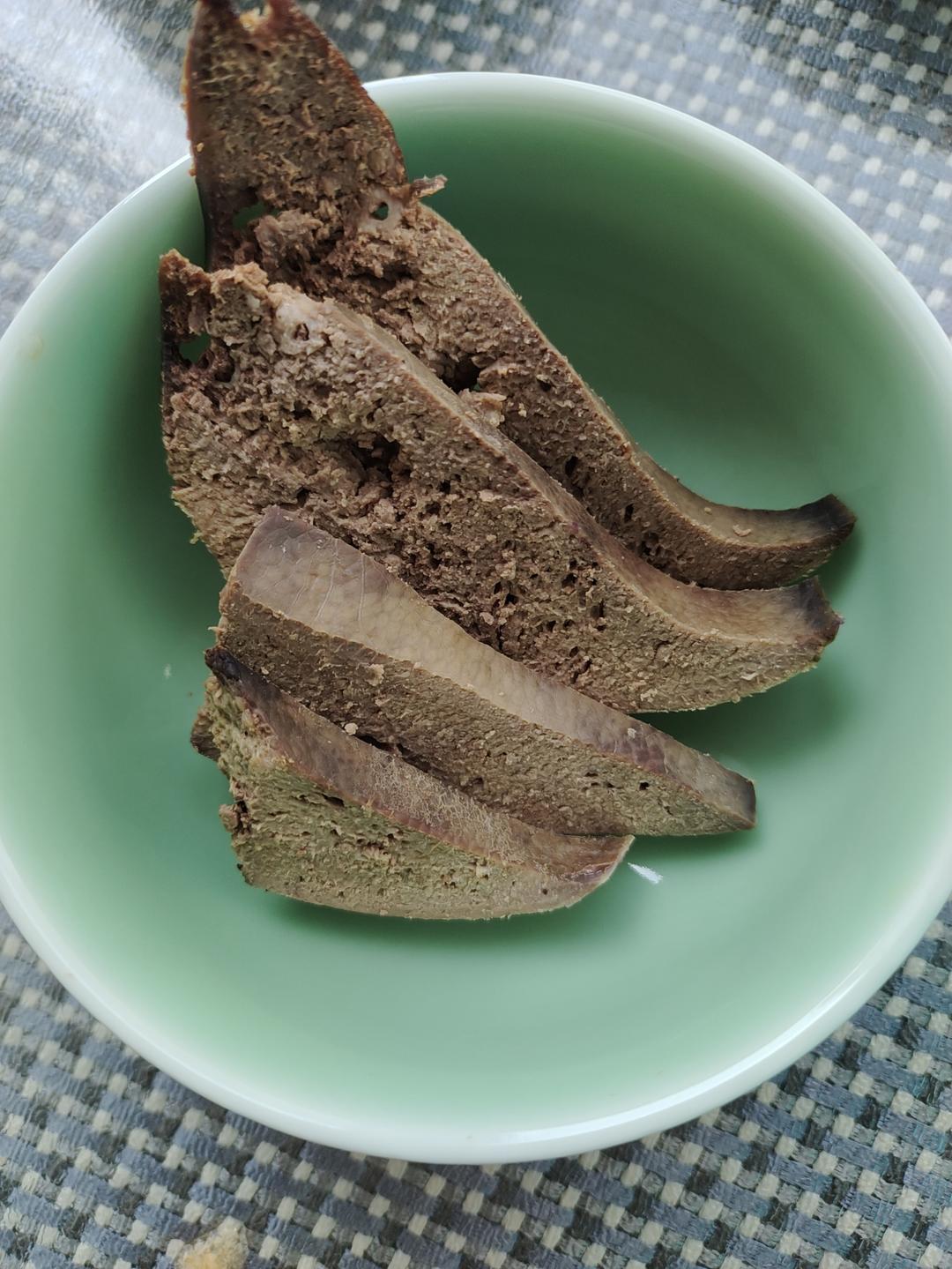 86岁奶奶教的盐水猪肝