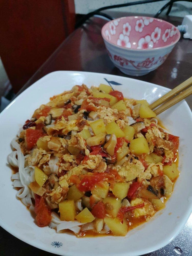 西红柿鸡蛋打卤面