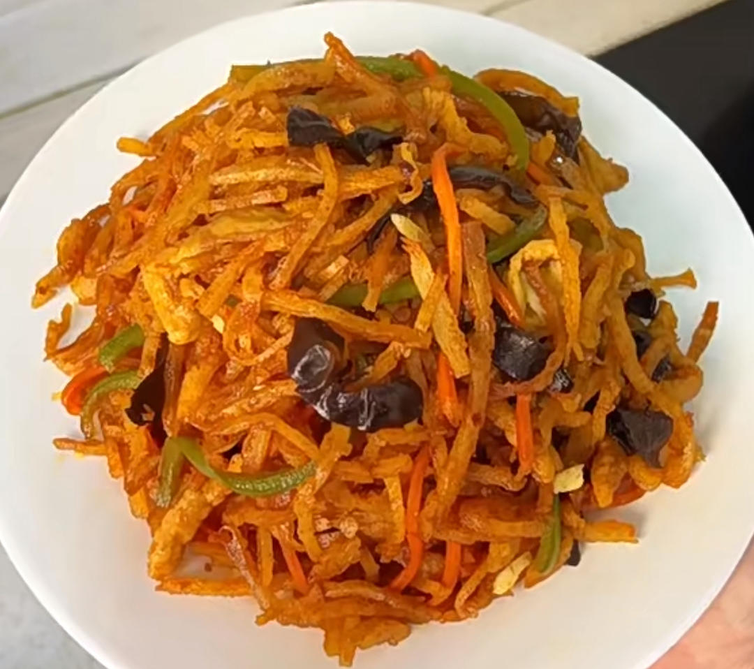 鱼香炒饼