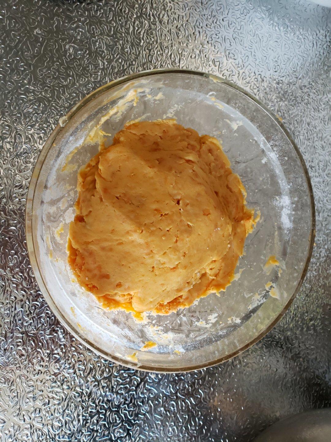 平底锅紫薯饼