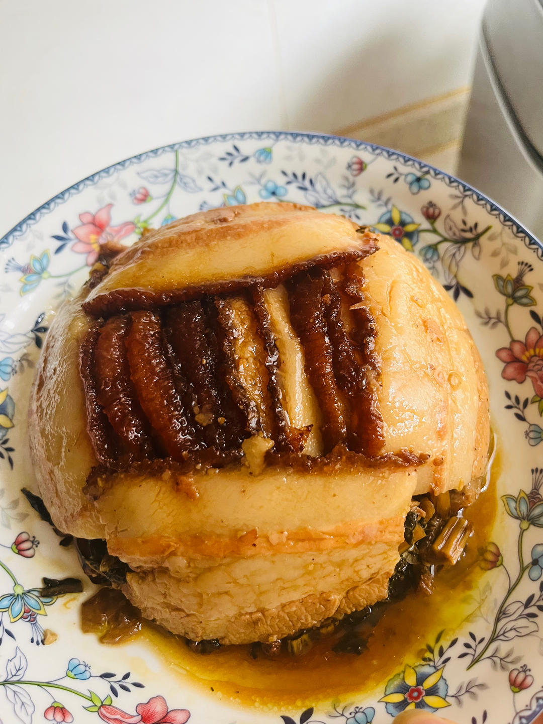 厨师长叫你：“蒸扣肉”的家常做法，肉香四溢肥而不腻