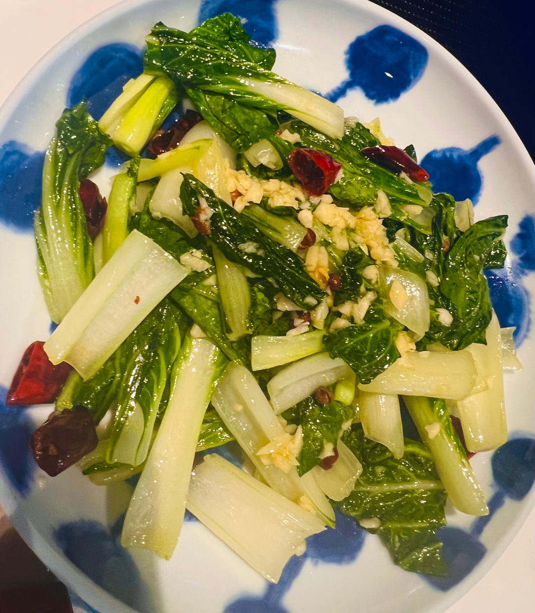 炝炒小白菜（脆爽）