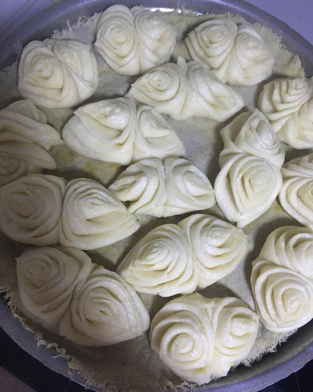 南瓜花卷馒头
