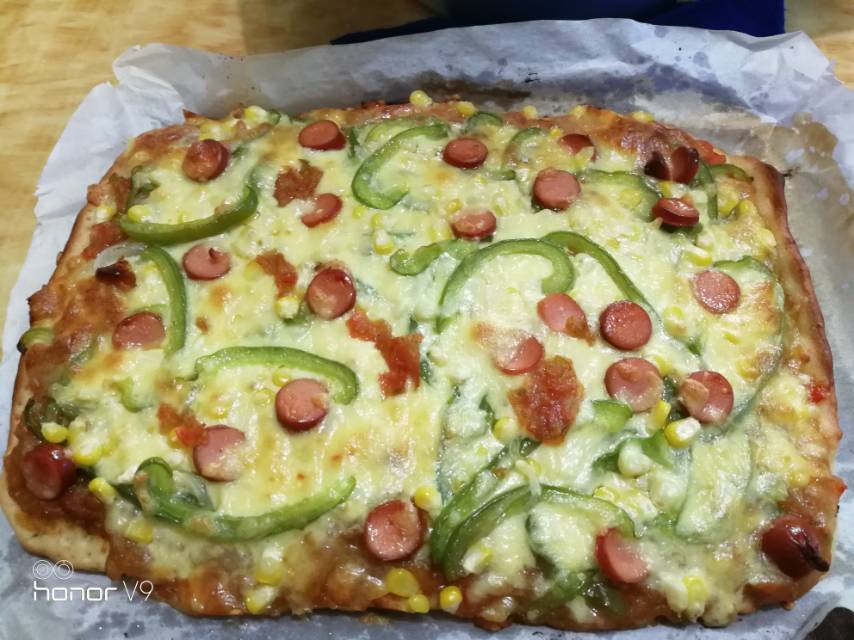 自制披萨经验总结 15min速成一顿饭 含冷冻饼皮法