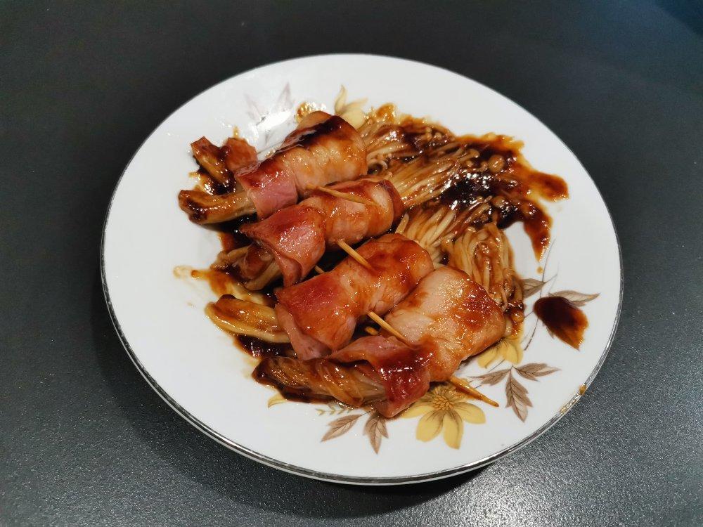 金针菇培根卷
