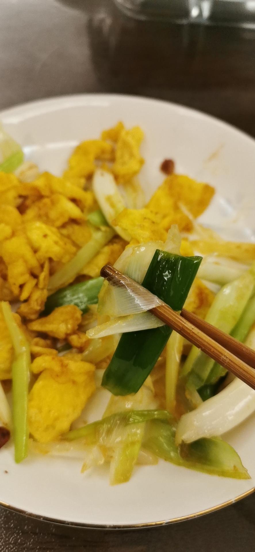 0人做过这道菜我带饭啦快手菜用料大葱炒鸡蛋 超级快的做法小贴士我用