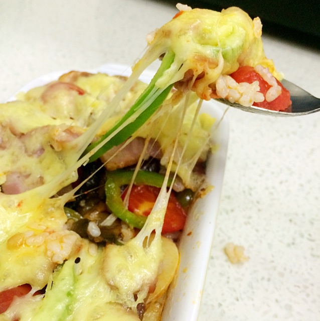 番茄鸡肉浓情焗饭【两人份】