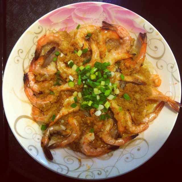 蒜蓉粉丝蒸虾