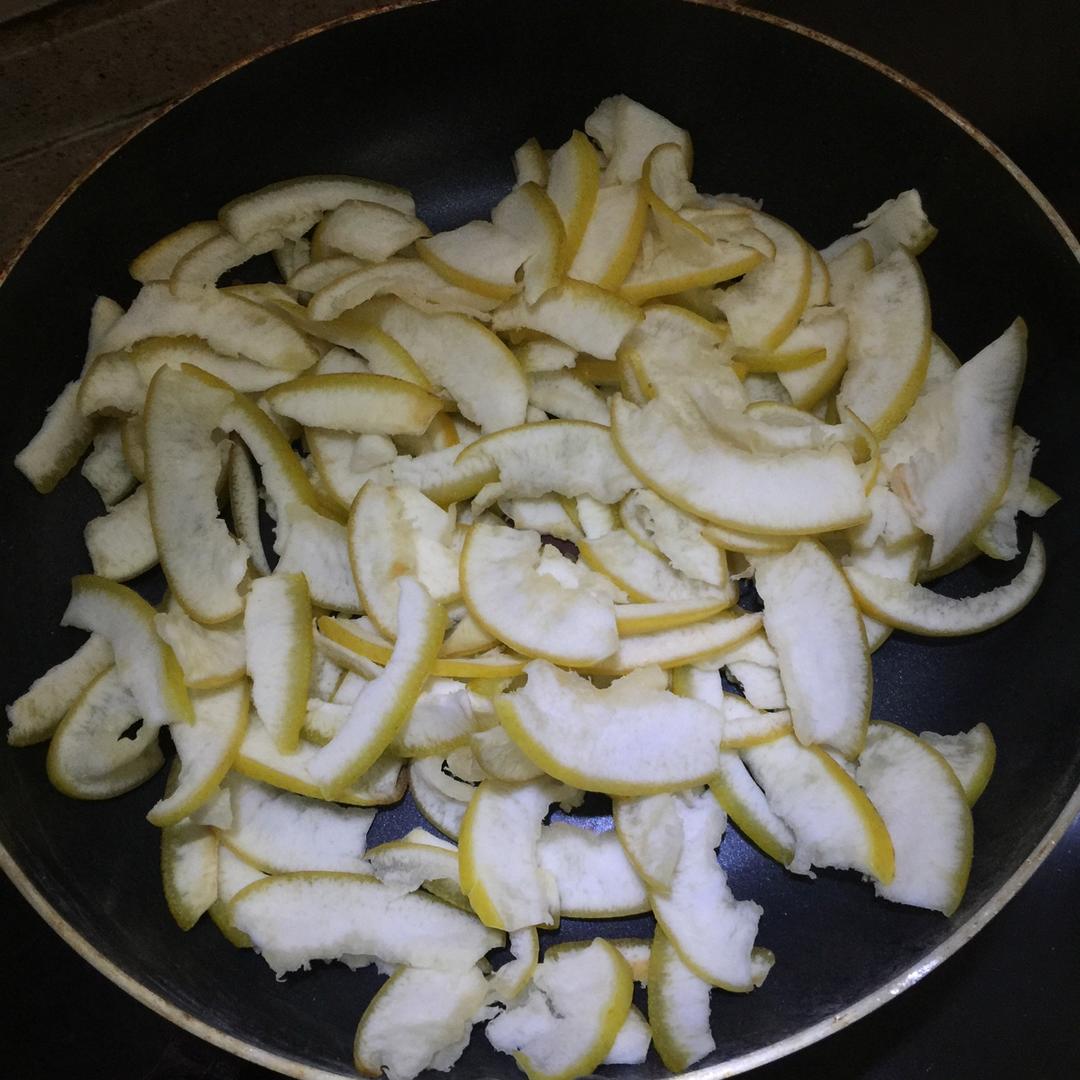 超简单的柚子糖