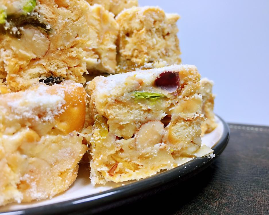 坚果雪花酥&抹茶雪花酥（棉花糖版）的做法