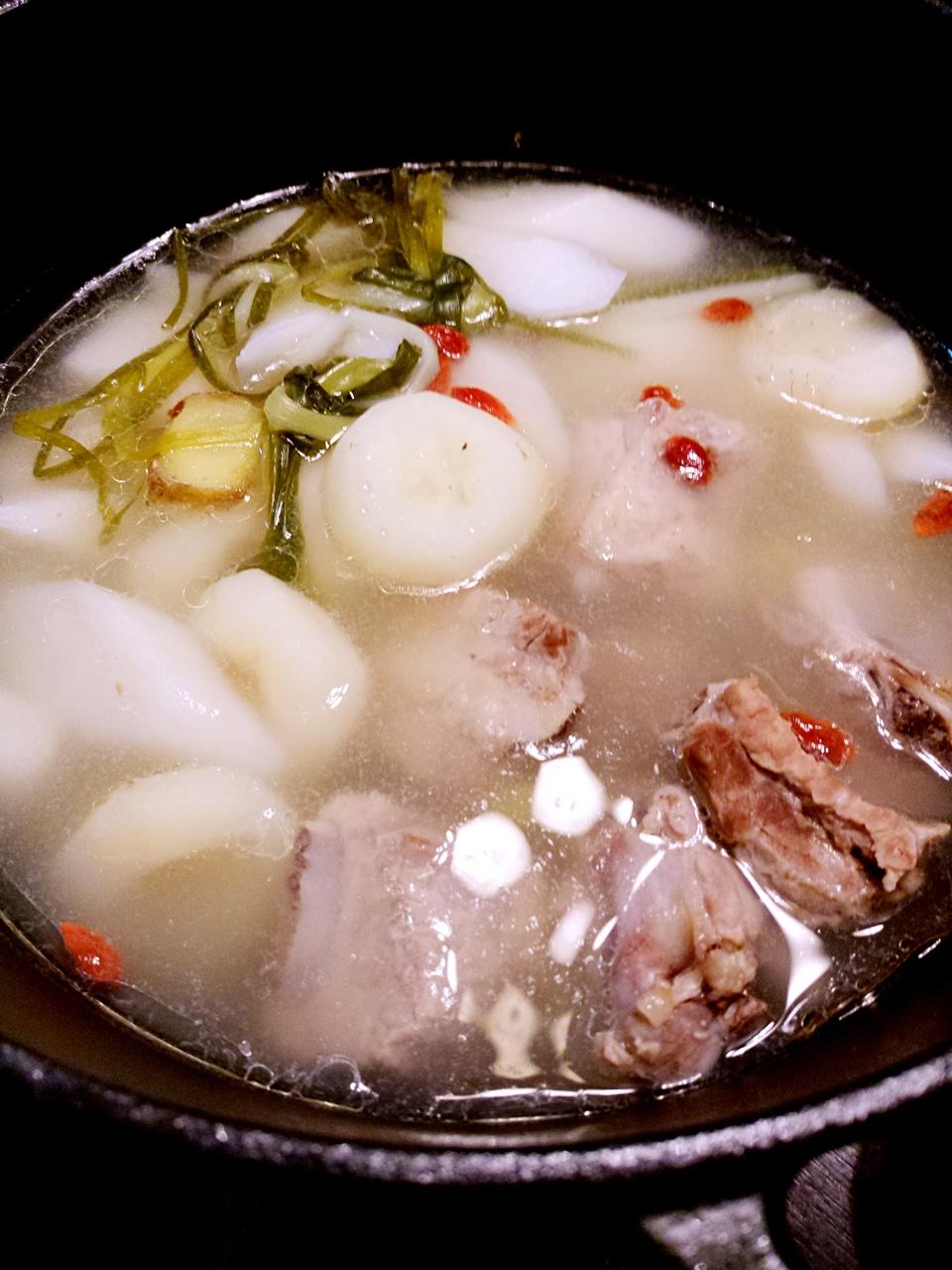 排骨马蹄汤