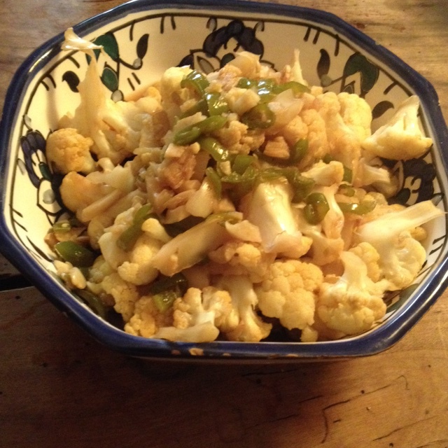 干锅菜花