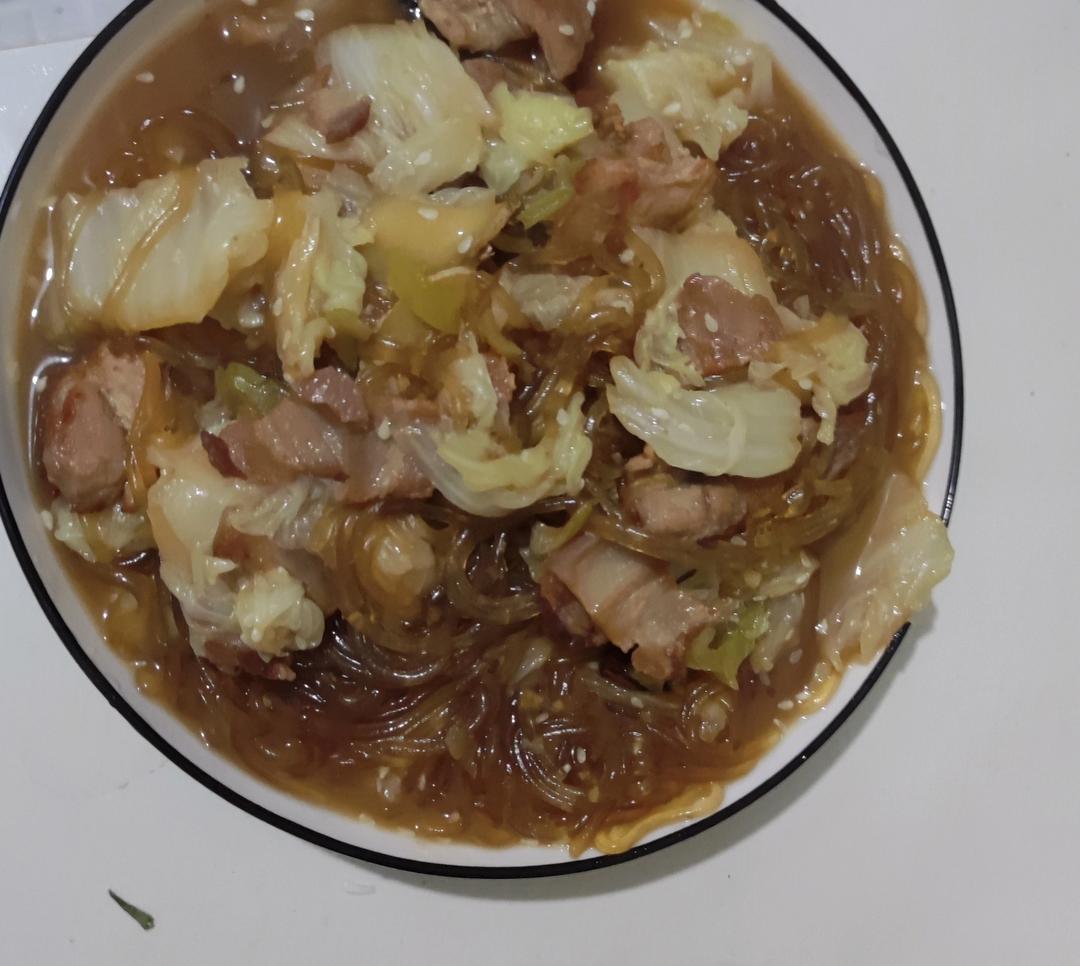 白菜炖粉条