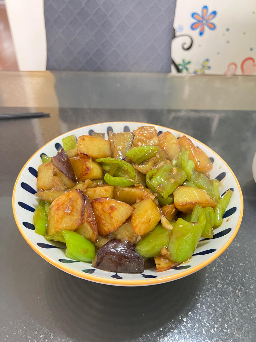 极简少油地三鲜