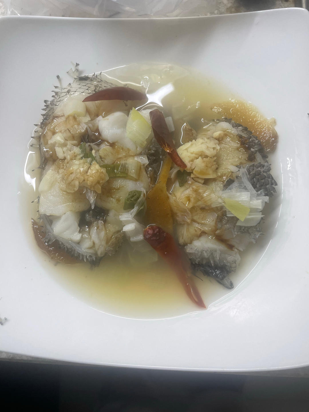 清蒸鳕鱼