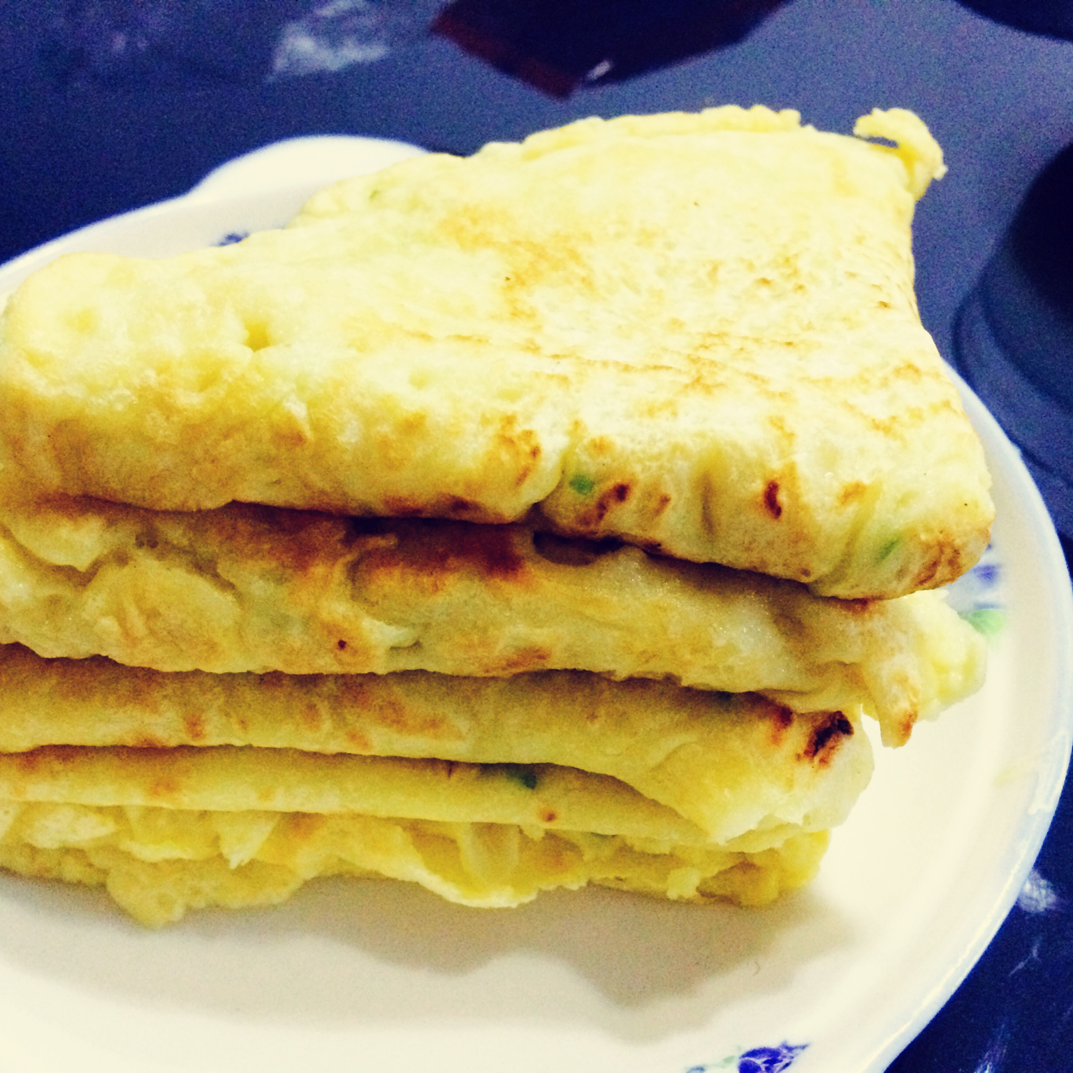 葱花鸡蛋饼