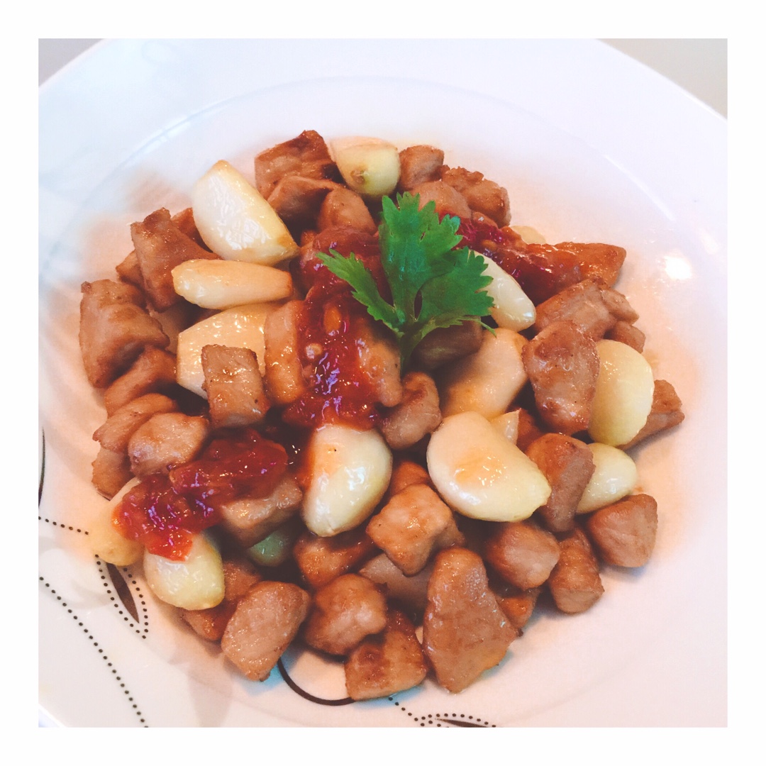 黑蒜子牛肉粒