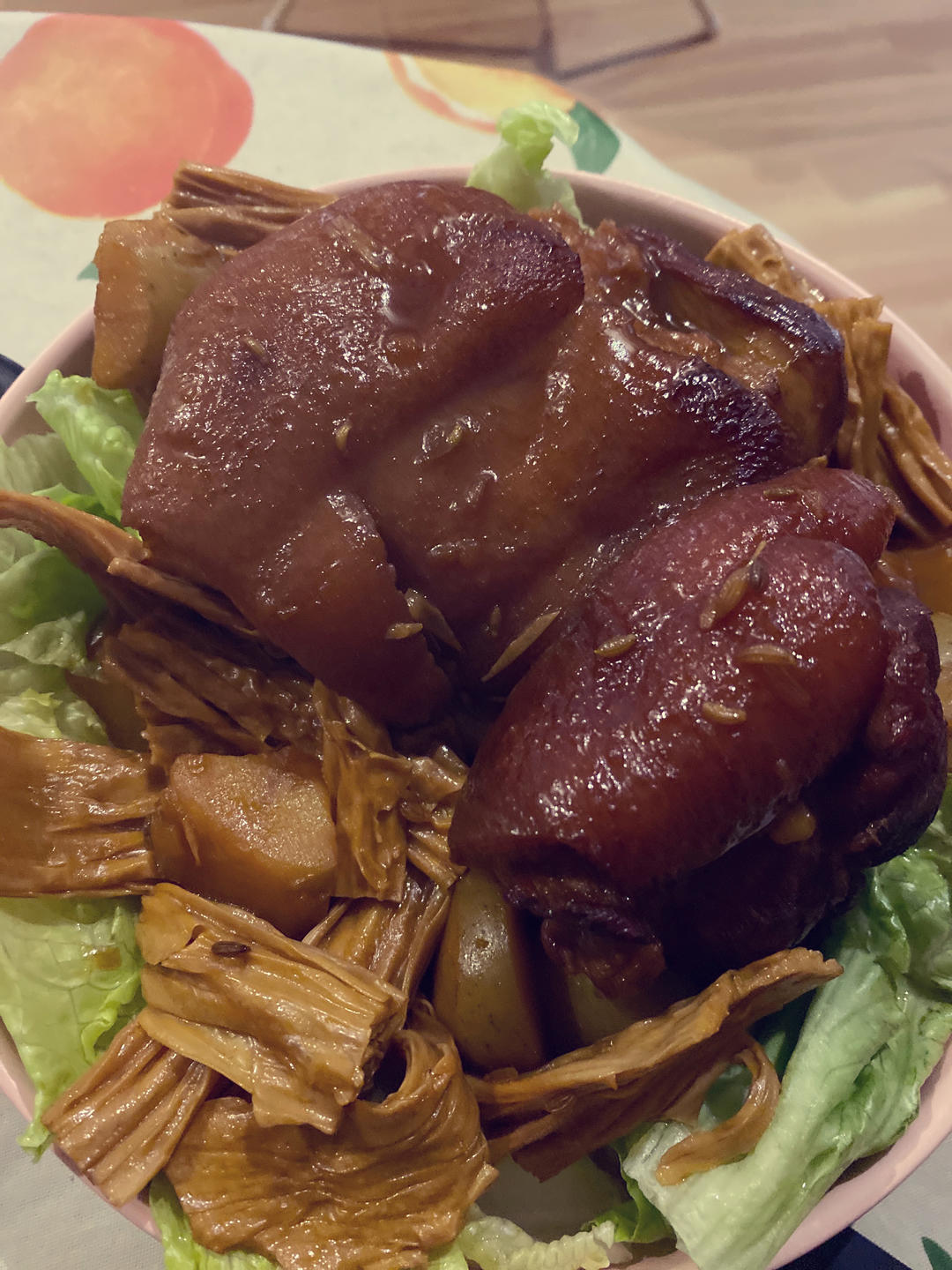 年夜菜经典：发财就手 | 吃不腻的金钱红烧猪肘