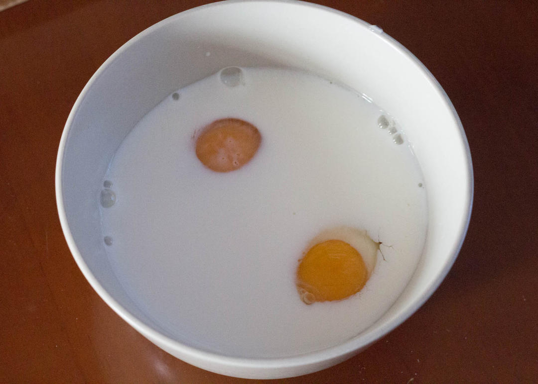 纯奶手撕吐司的做法 步骤1