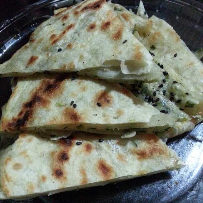 自制葱油饼