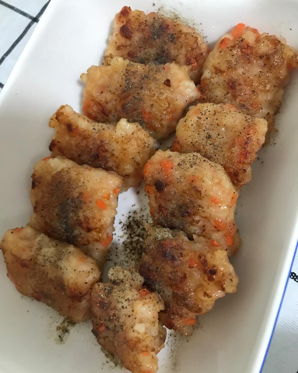 香煎虾饼