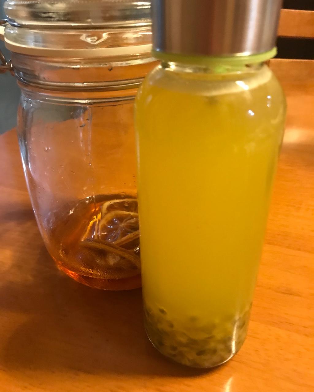 百香果的朴素吃法（百香果汁）