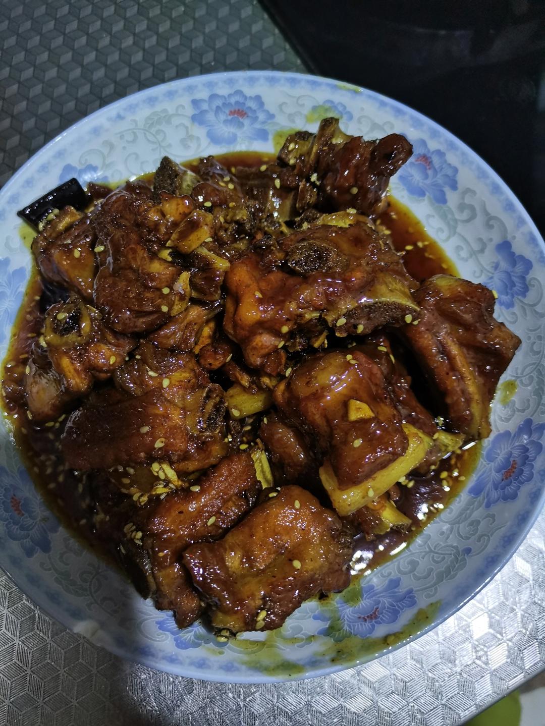 糖醋排骨（试验多次的最佳口感）