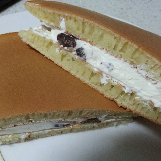 抹茶蜜豆铜锣烧