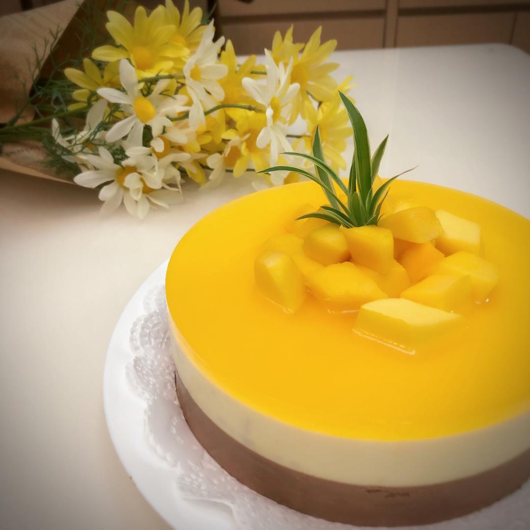 巧克力芒果慕斯