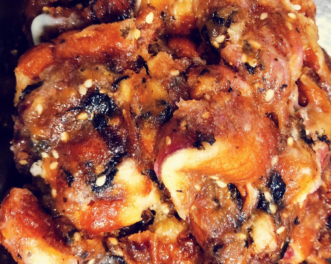 网红海苔肉松麻花的做法