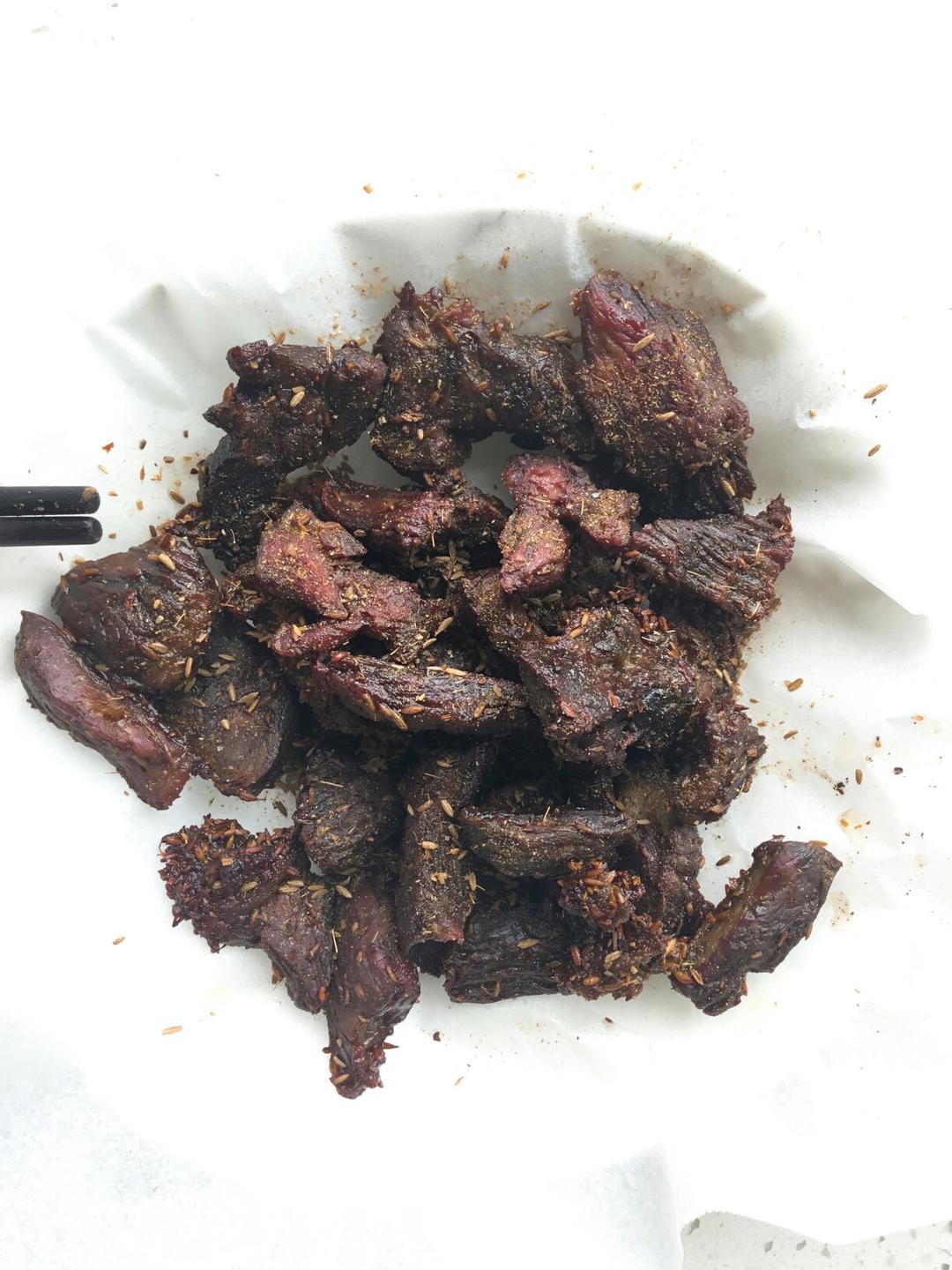 零失败的烤箱版生烤牛肉干