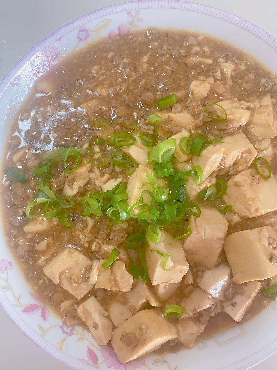 肉末嫩豆腐｜嫩滑口感爽口！这道快手菜超级下饭！！（减脂少油版）
