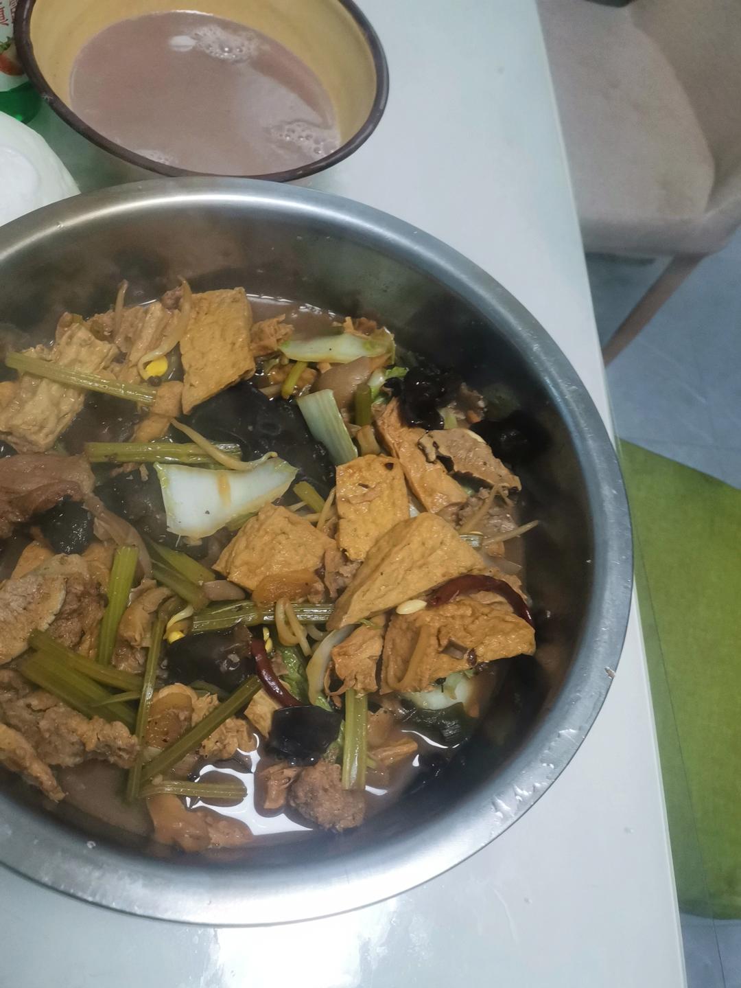 大锅熬菜 大锅菜