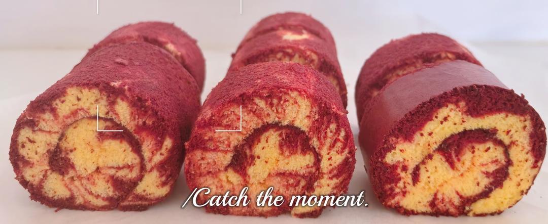 旋风红丝绒蛋糕卷