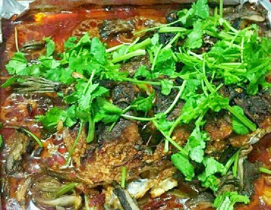 ㊙️🔥家庭版‼️香辣烤鲈鱼【北鼎烤箱食谱】