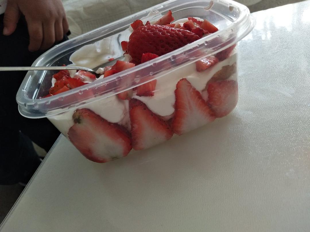 简单快手的便当饭盒水果盒子蛋糕