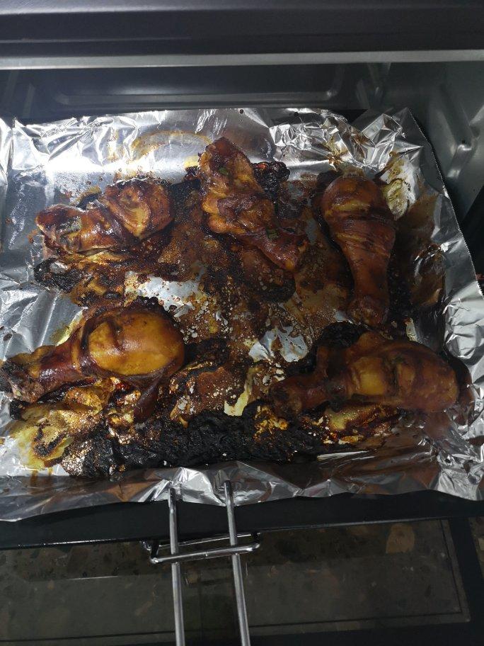 cherry1031做的外焦里嫩烤鸡腿烤箱版