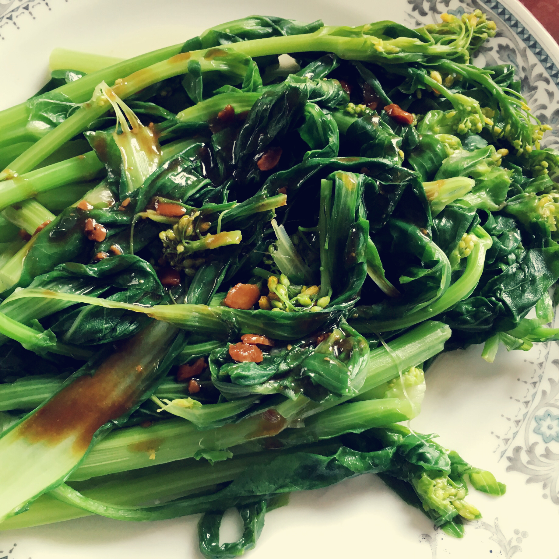 白灼芥蓝