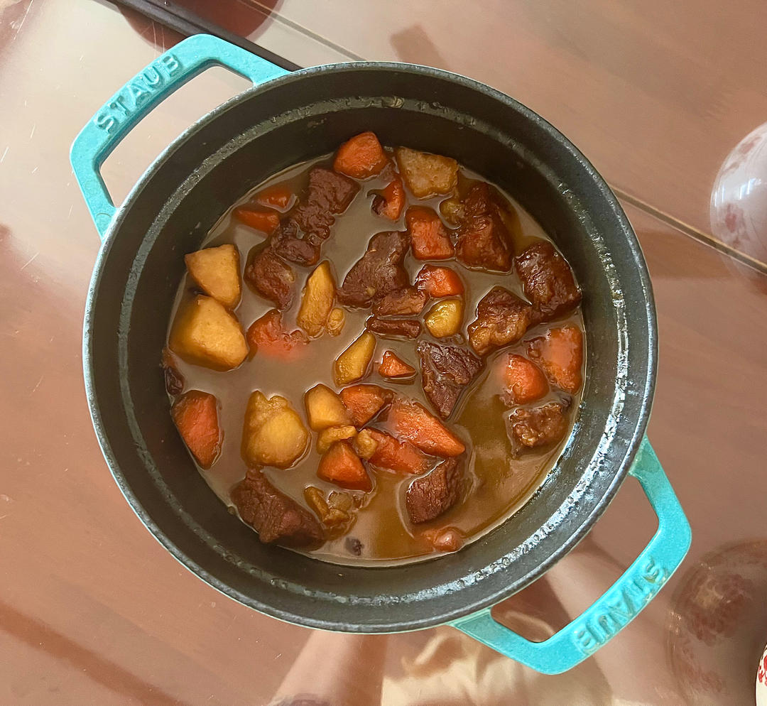 番茄土豆炖牛腩