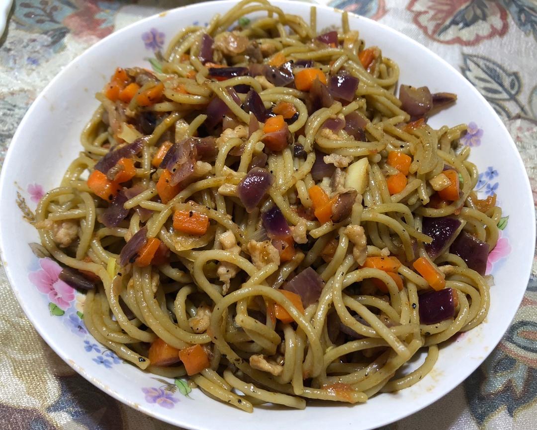 黑椒意面