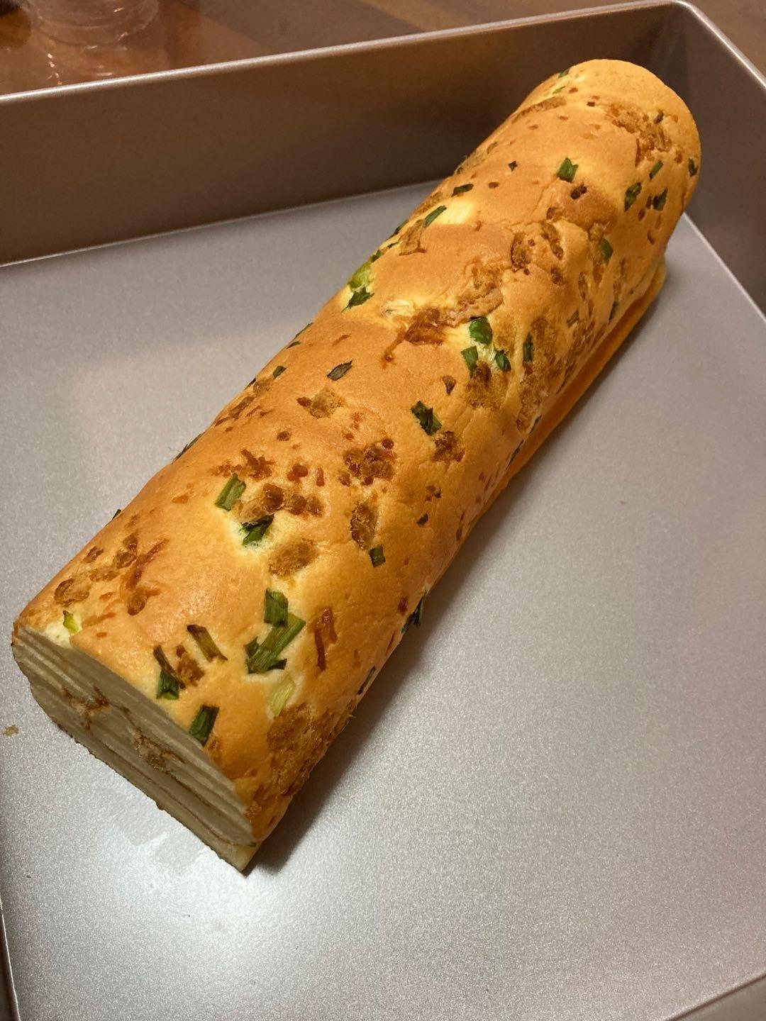 怎么卷都不裂的肉松蛋糕卷