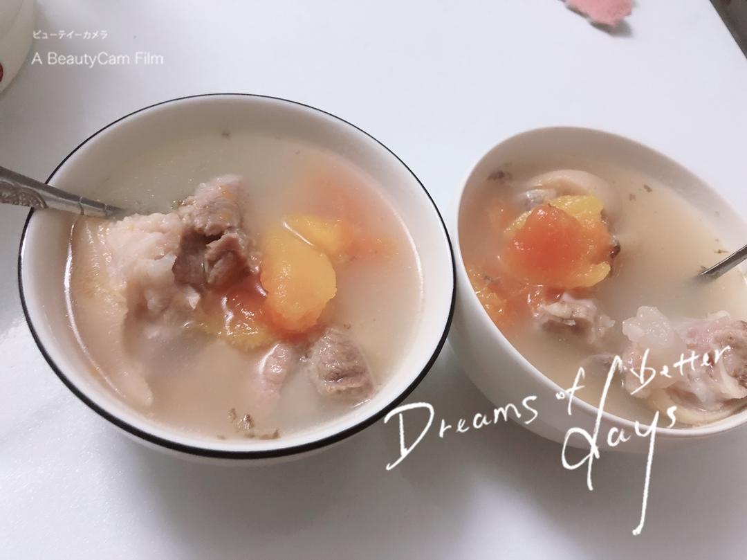 木瓜黄豆猪脚汤