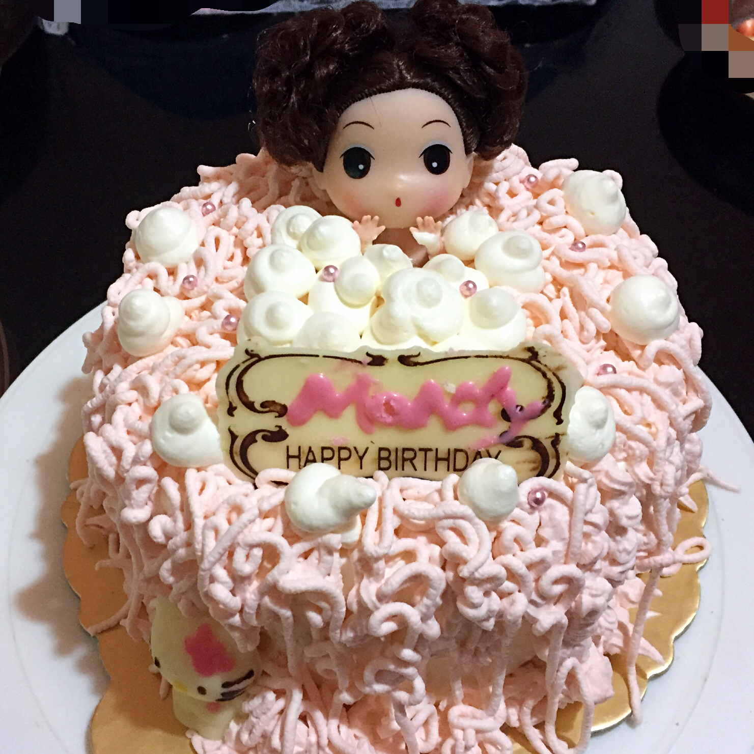 迷糊娃娃泡泡浴蛋糕